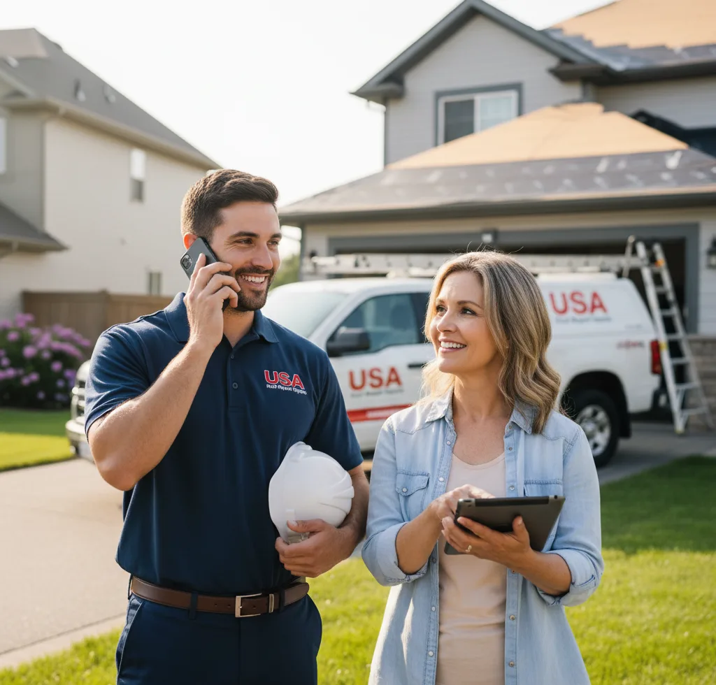 USA Roof Repair Experts customer support in Calabasas